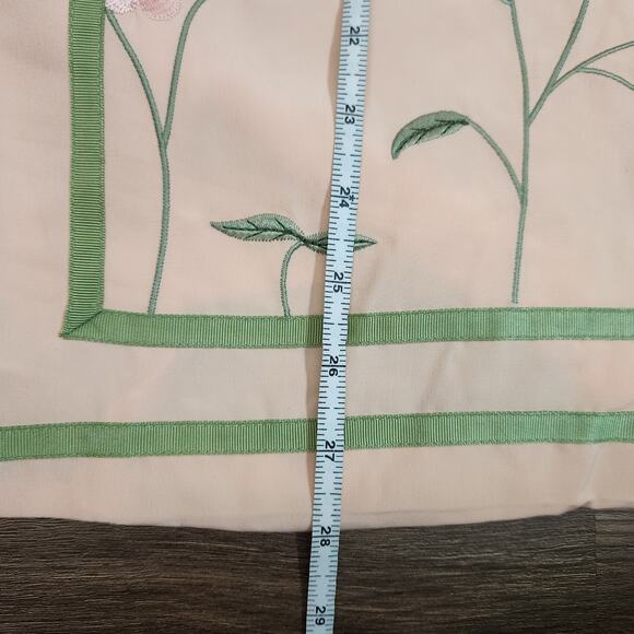 Maggie Sweet Vintage Floral Embroidered  Open Front Top M Retro 90s‎ 80s Y2K - Picture 11 of 11